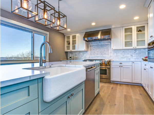 clean kitchen